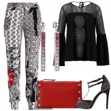 Outfit Glamour in discoteca