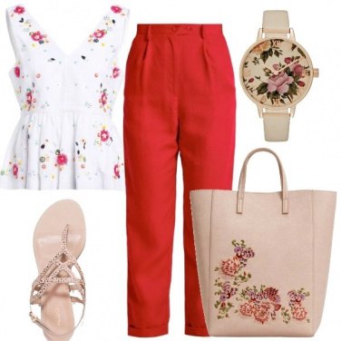 Outfit Fiori ovunque