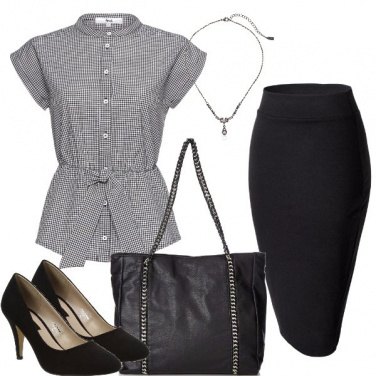 Outfit Look da segretaria