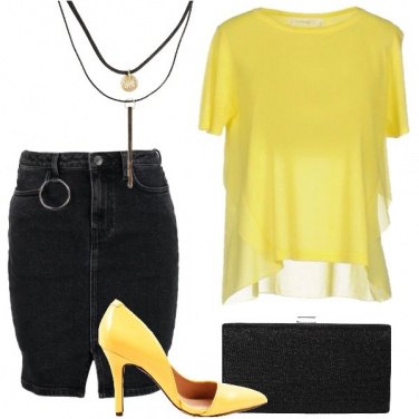 Outfit Denim da sera