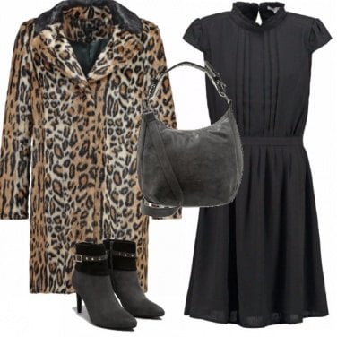Outfit Essenzialmente animalier