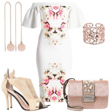 Outfit Il tubino floreale