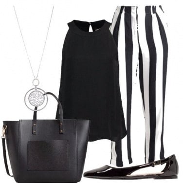 Outfit Tra il bianco e il nero
