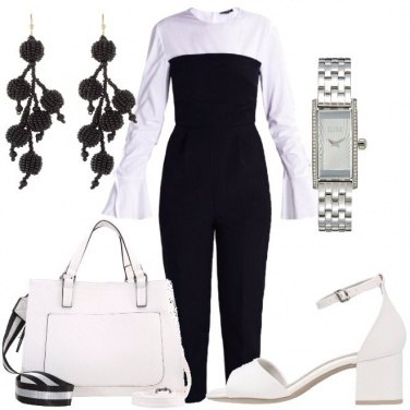 Outfit Ricominciare in bianco e nero