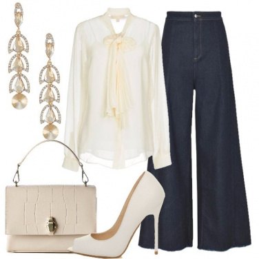 Outfit Quando il jeans è chic