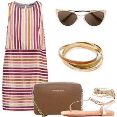 Outfit Righe dall\'aperitivo in poi