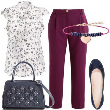 Outfit Romantica in ufficio