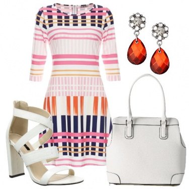 Outfit Fantasia in righe