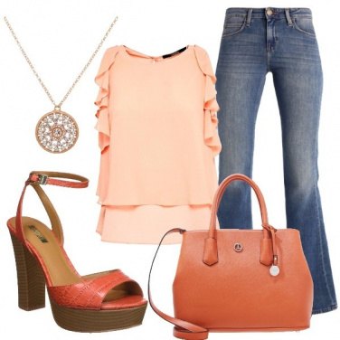 Outfit Jeans a zampa