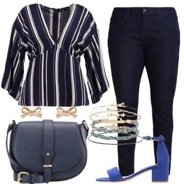 Outfit Sfumature di blu