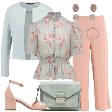 Outfit La camicetta floreale