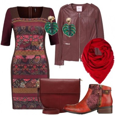 Outfit Stivaletti e vestito