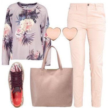 Outfit Ricomincio in rosa