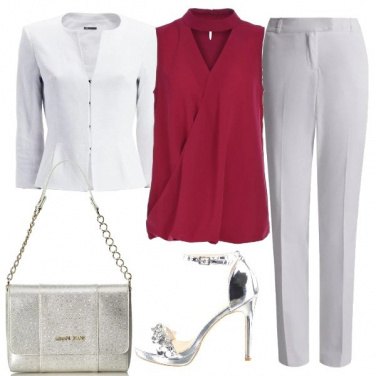Outfit Una serata d\'argento