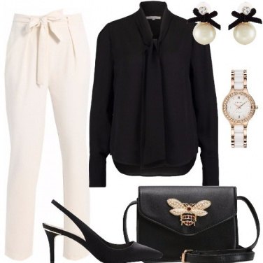 Outfit Per chi ama il bianco e nero