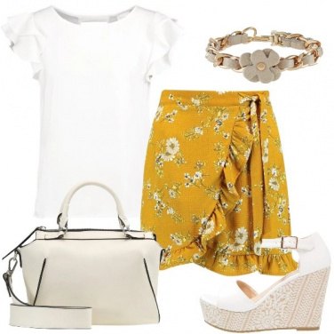 Outfit La gonna a fiori