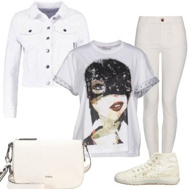 Outfit T-shirt da sera