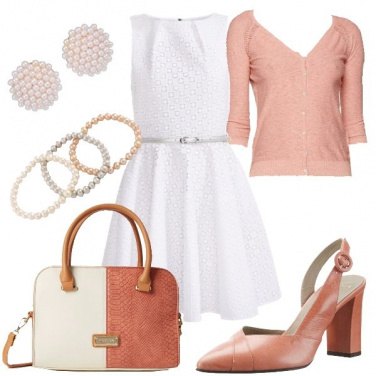 Outfit Vestito bianco
