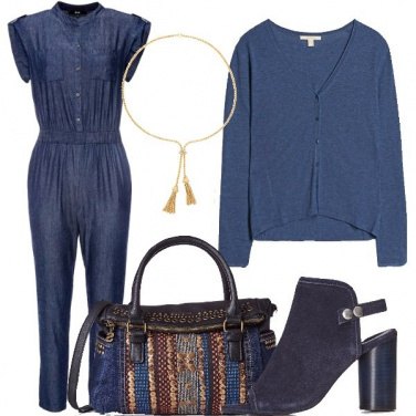 Outfit Declinazioni di blu