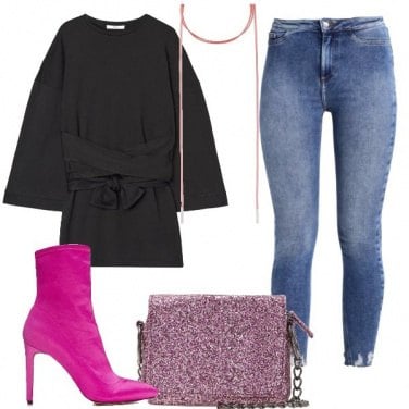 Outfit Note fucsia