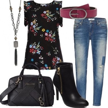 Outfit Tronchetto con tacco