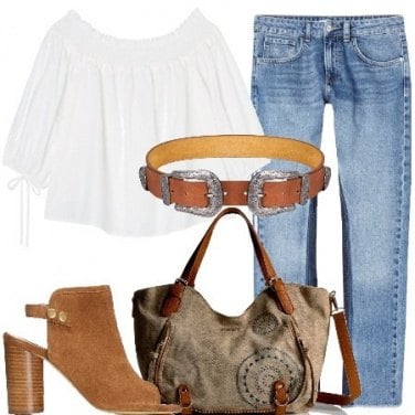 Outfit Jeans e tronchetto