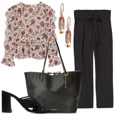 Outfit La camicia floreale