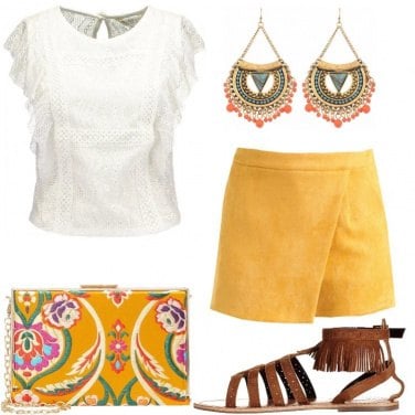 Outfit Serata dal gusto etnico