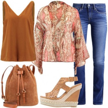 Outfit Il jeans bootcut