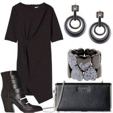 Outfit Stivaletto e tacco medio