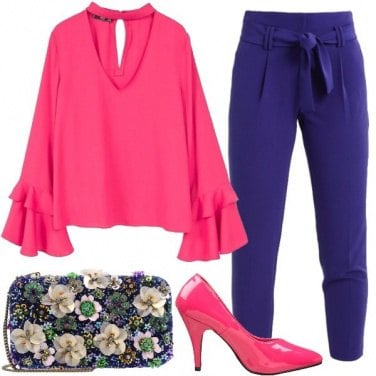 Outfit Fiocchi e fiori