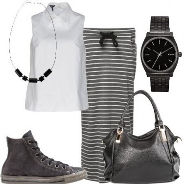 Outfit Gonna e sneakers