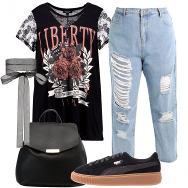 Outfit Giorni rock