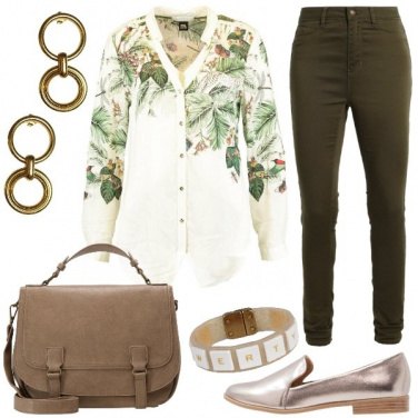 Outfit Camicia botanic