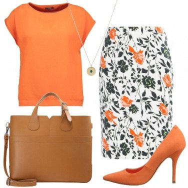 Outfit La gonna a fiori