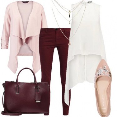 Outfit La blusa lunga dietro