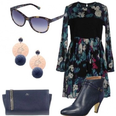 Outfit Aperitivo in blu