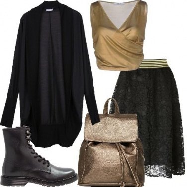 Outfit La gonna in pizzo