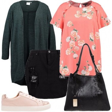 Outfit La gonna di jeans