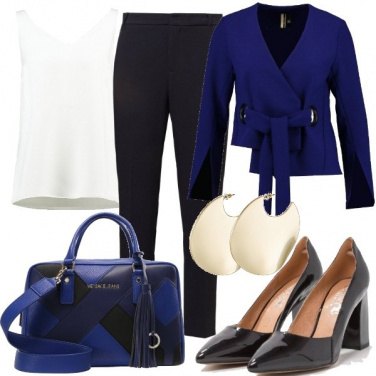 Outfit Giacca asimmetrica