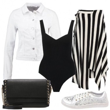 Outfit Due colori e allegria