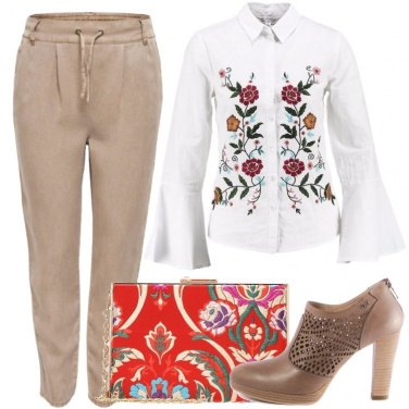 Outfit Camicia floreale