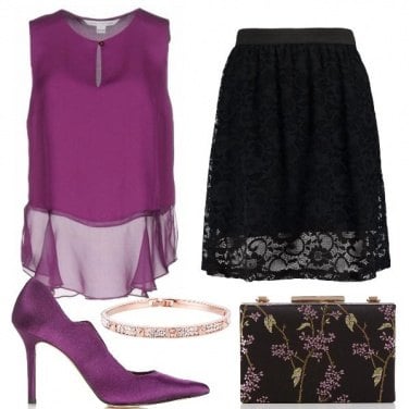 Outfit La gonna in pizzo