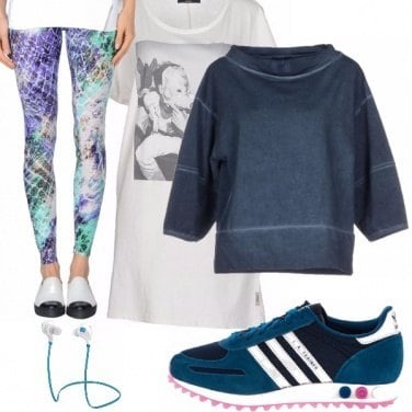 Outfit Relax anche in palestra