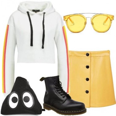 Outfit Mini e anfibi