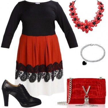 Outfit Fiori e cuori