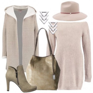 Outfit Un semplice vestito in maglia