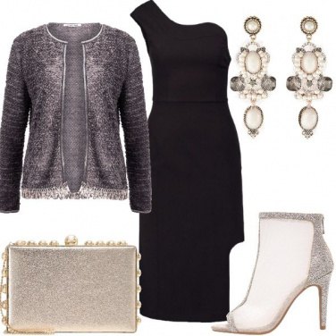 Outfit Asimmetrie da sera