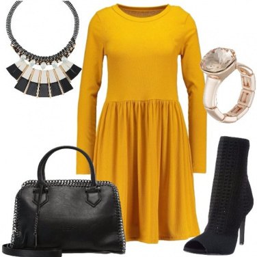 Outfit Spendo poco vesto glam