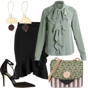 Outfit Cascate di rouches